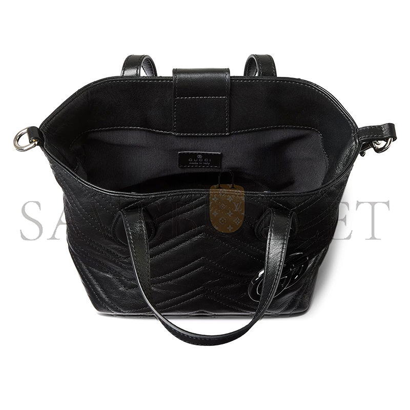 GUCCI GG MARMONT SMALL TOTE BAG 855391 (17.5*17*12.5cm)